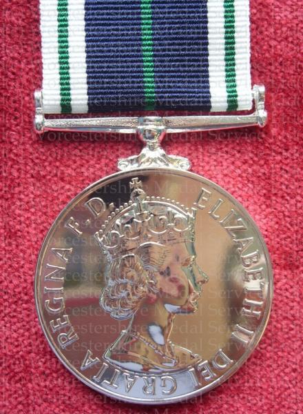 Worcestershire Medal Service: Royal Naval Auxiliary Service LS medal