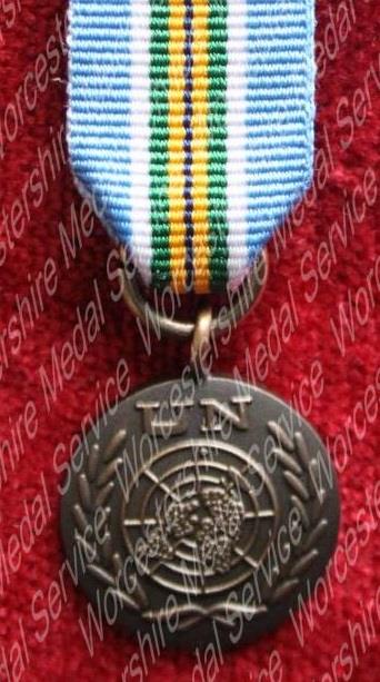 UN - Abyei Interim Security force Miniature Medal
