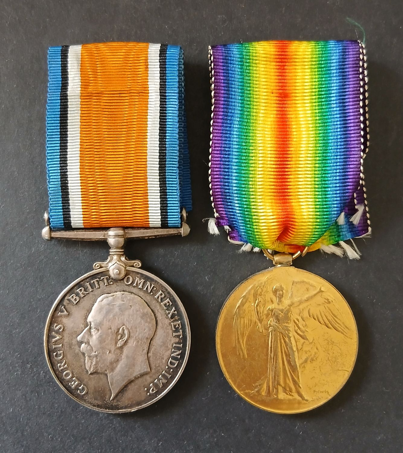 WWI Pair- RE - Derham