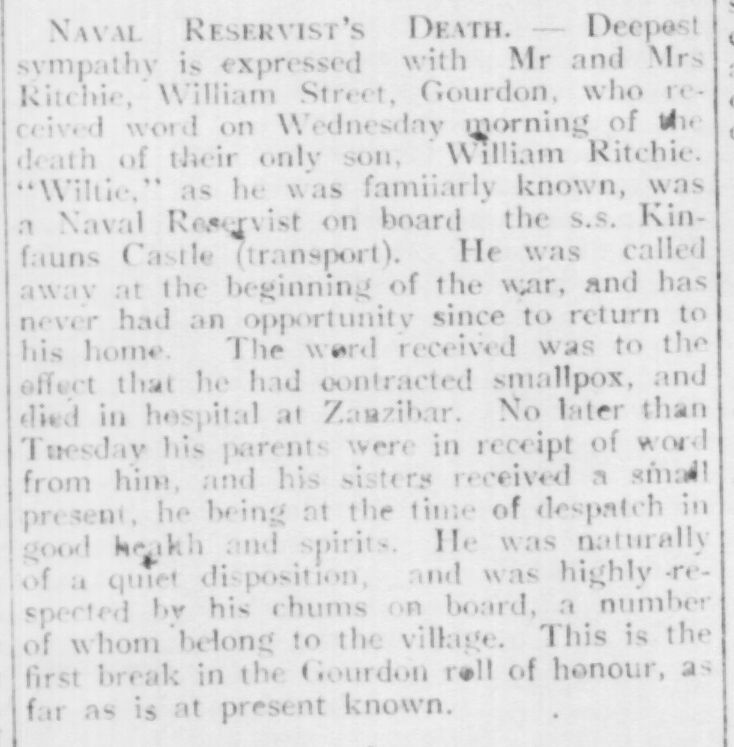 15 Trio Plaque - Ritchie - RNR