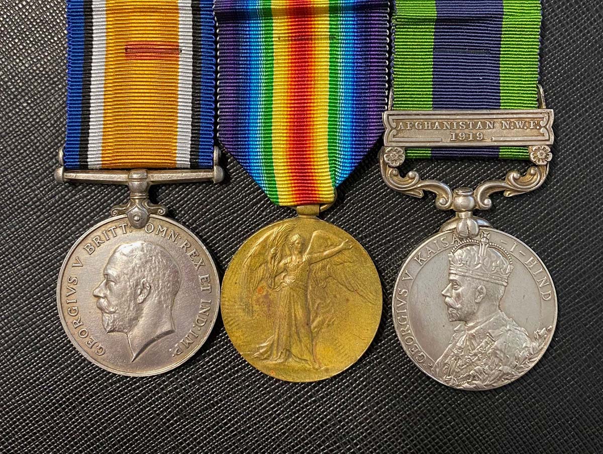 Worcestershire Medal Service: Ernest E Burford