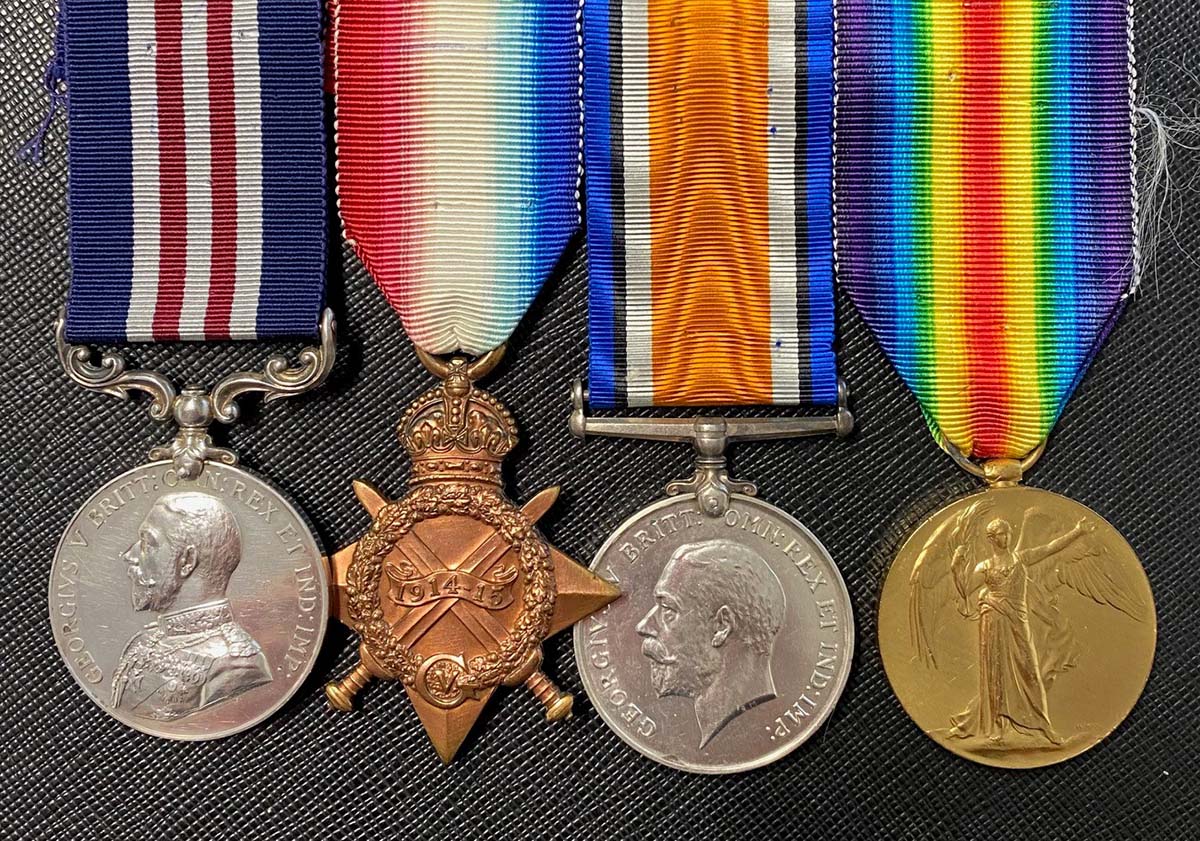 Worcestershire Medal Service: Frederick W Schneider 1/London RE