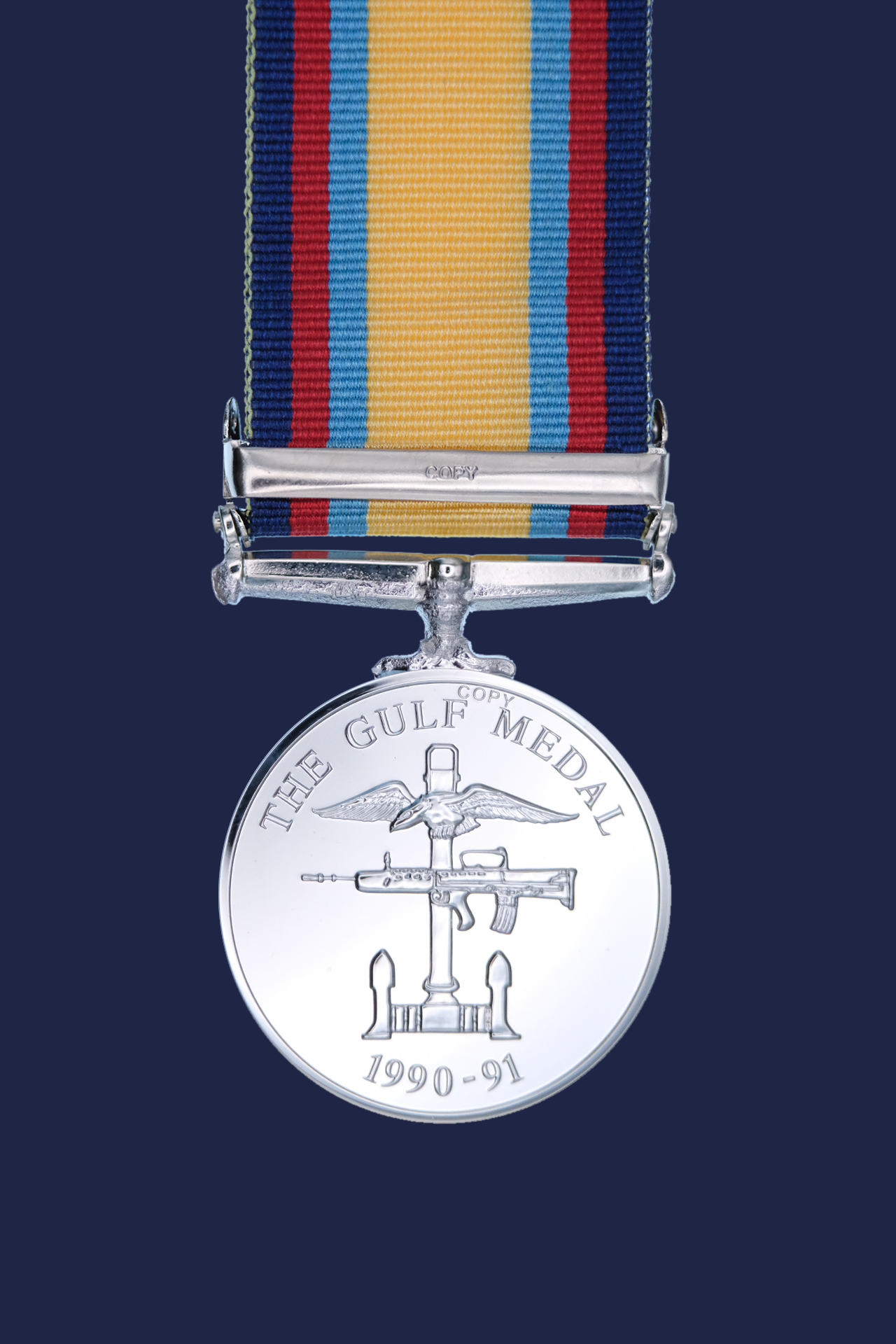 Gulf War with clasp 16th Jan - 28th Feb 1991