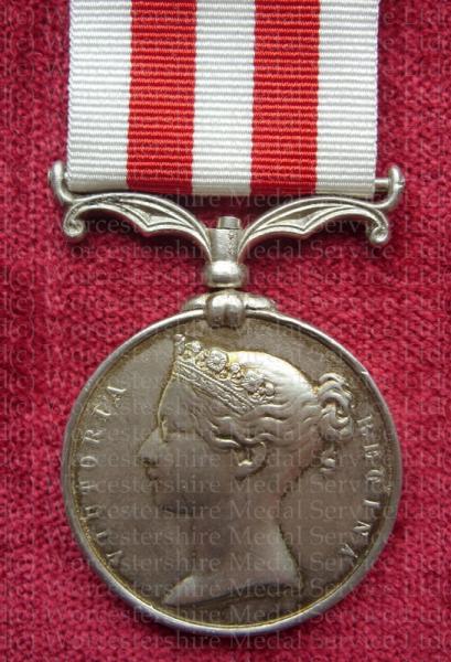 Worcestershire Medal Service: India Mutiny Medal - no clasp 64th Regt