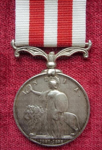 India Mutiny Medal - no clasp 64th Regt