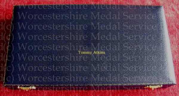 Worcestershire Medal Service: Naming Carry Case Full details