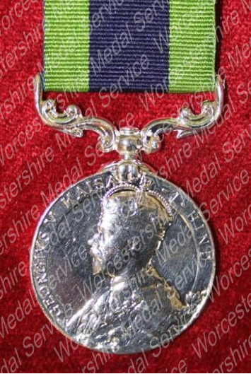 Worcestershire Medal Service: IGSM 1908 Pte H Margetts 1Bn Suffolk R
