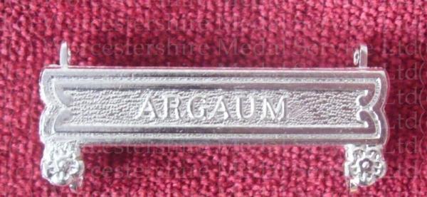 Worcestershire Medal Service: Clasp - Argaum