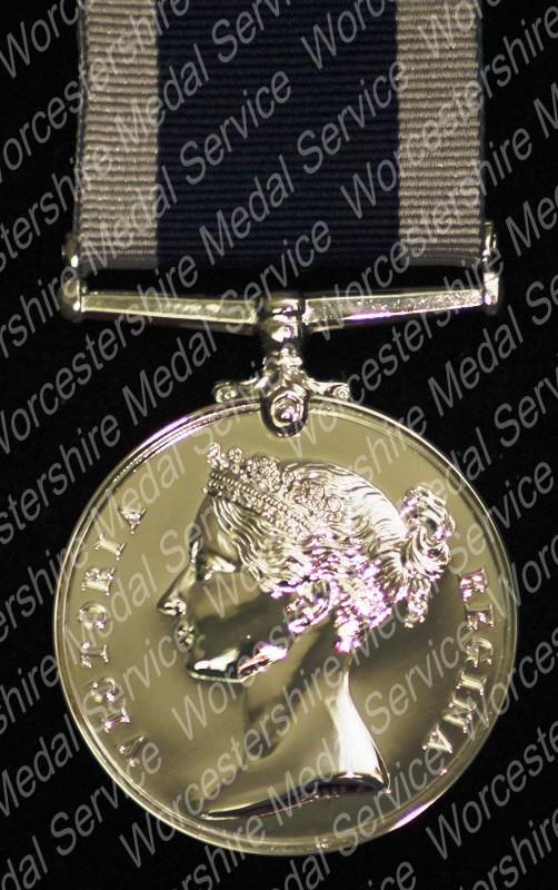 Worcestershire Medal Service: Navy LSGC QV
