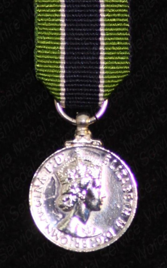 Worcestershire Medal Service: Colonial Police MSM EIIR