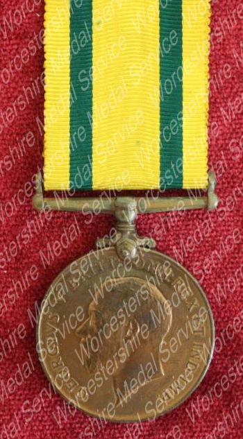 Worcestershire Medal Service: TFWM Bradbury Midd?x