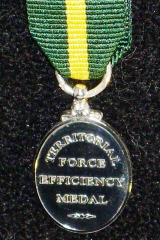 Territorial Force Efficiency Medal GV