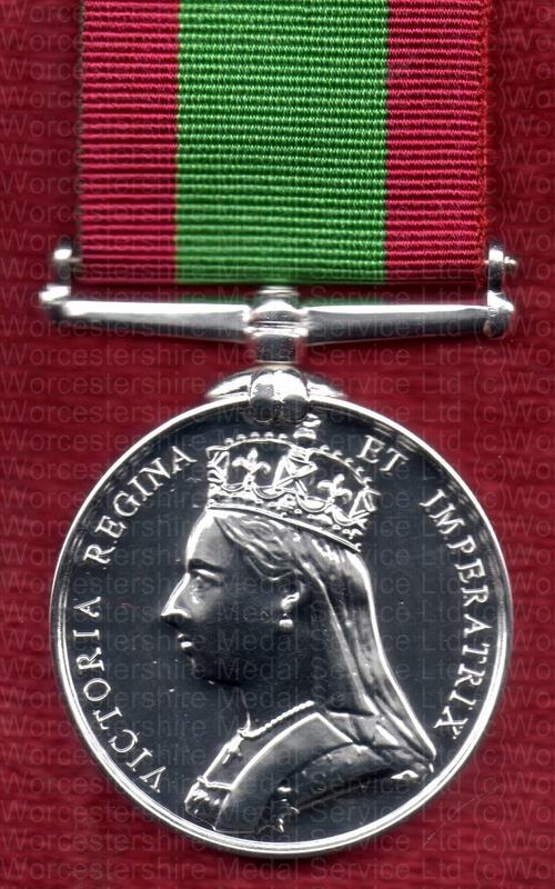 Worcestershire Medal Service: Afghanistan Medal 1878-80