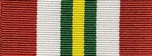 Jamaica - JDF General Service Medal Miniature Size Ribbon