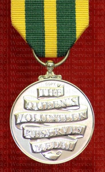 Queens Volunteer Reserve Medal