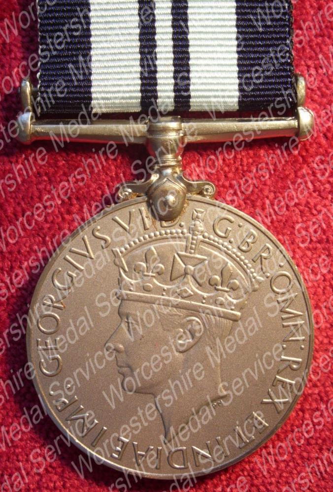 Worcestershire Medal Service: India - Service Medal 1939-45