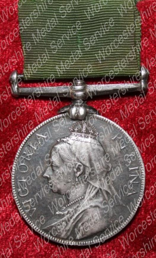 Worcestershire Medal Service: Volunteer Force LS Vic un-named 01