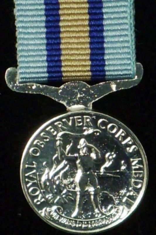 Royal Observer Corps LSM EIIR (DEI:GRATIA)