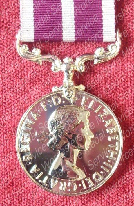 Worcestershire Medal Service: Meritorious Service Medal EIIR (DEI:GRATIA)