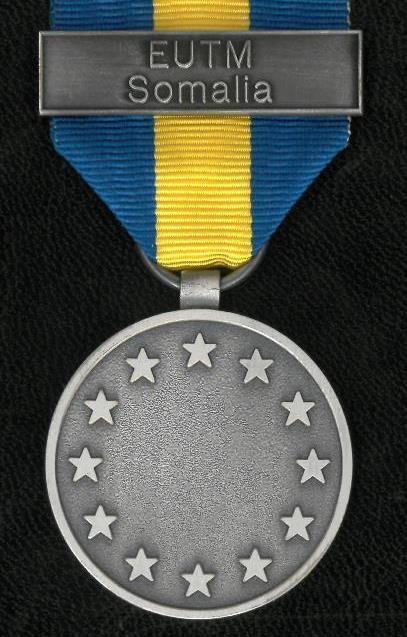Worcestershire Medal Service: EU - ESDP Medal EUTM Somalia clasp