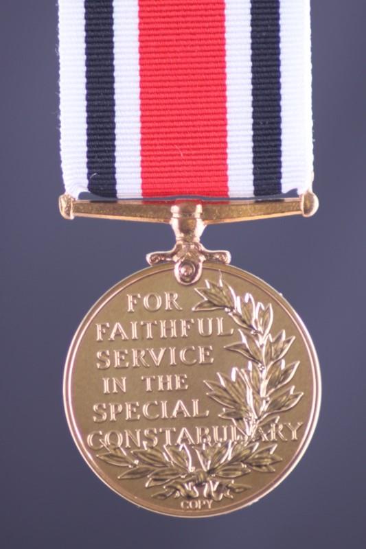 Special Constabulary LS Medal EIIR (DEI:GRATIA)