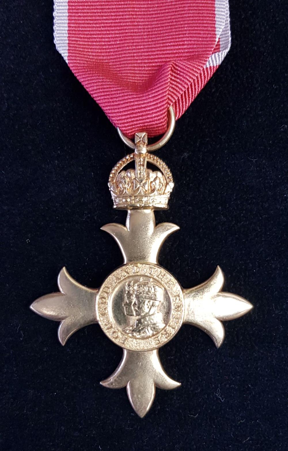Worcestershire Medal Service: OBE (Original WWII Issue) (Civil/Military)