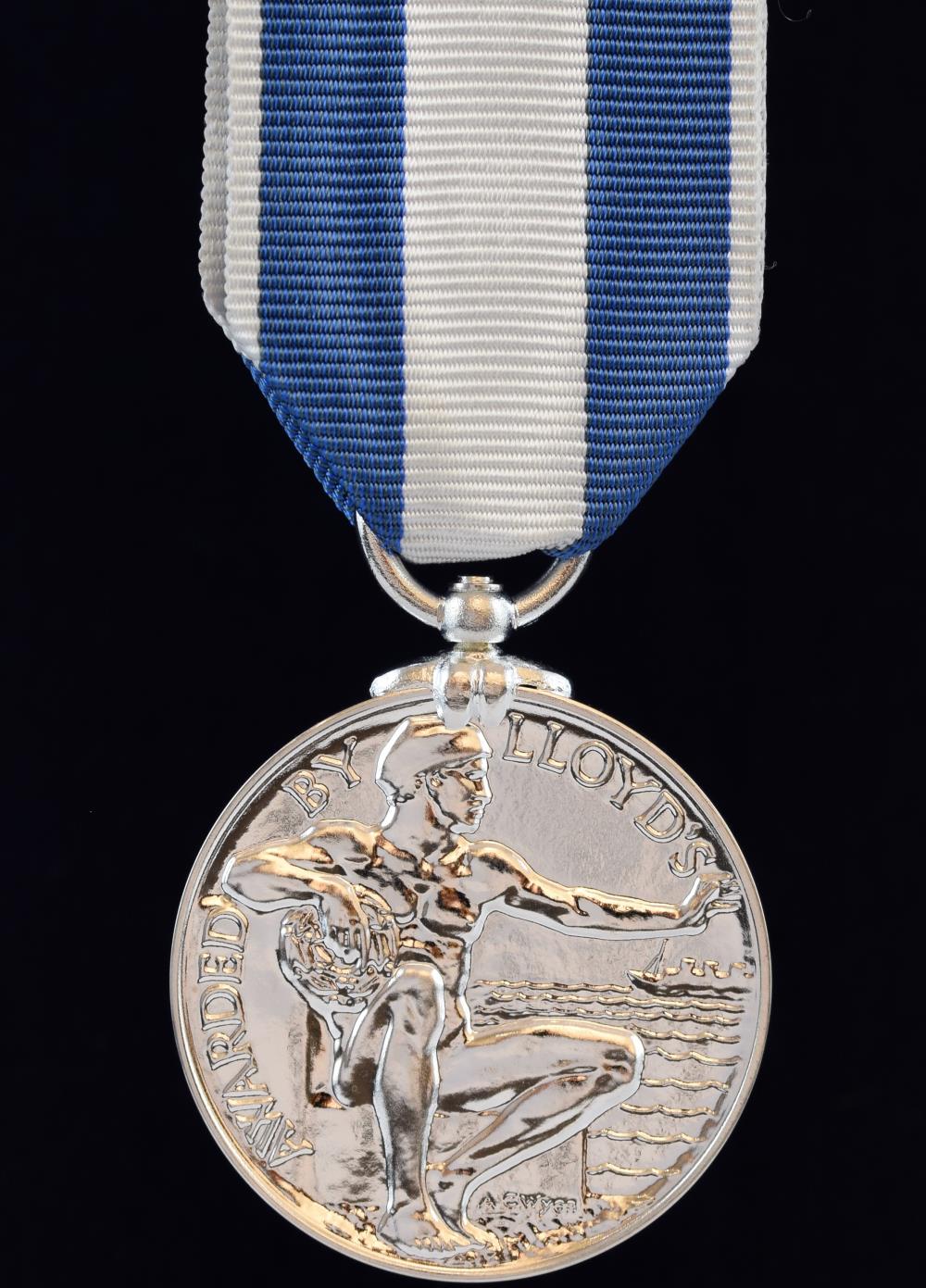 Worcestershire Medal Service: Lloyds War Medal For Bravery at Sea