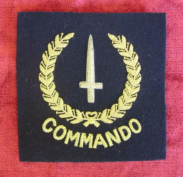 Commando Wire Blazer Badge