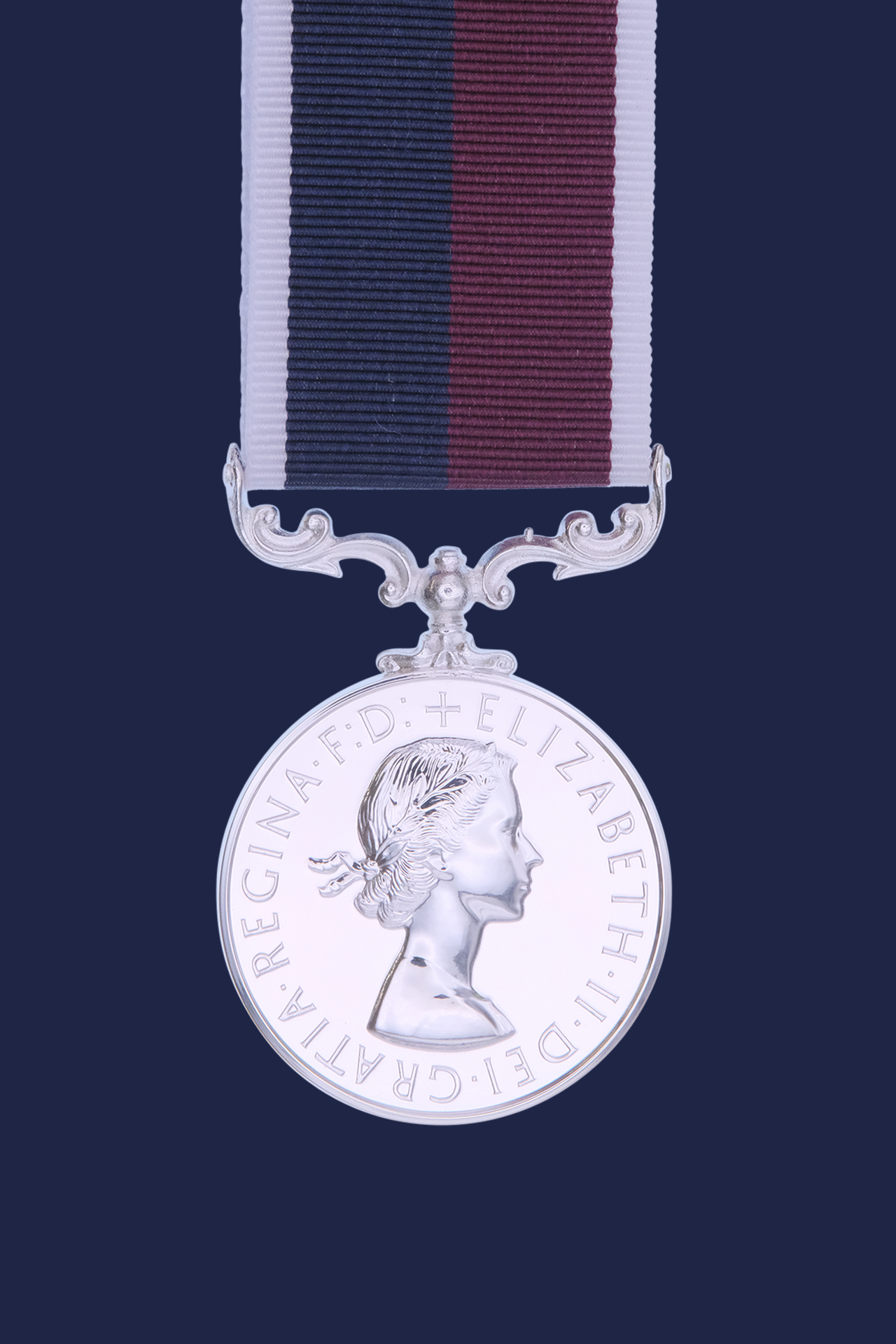 Worcestershire Medal Service: RAF LSGC EIIR post 1954 (DEI:GRATIA)