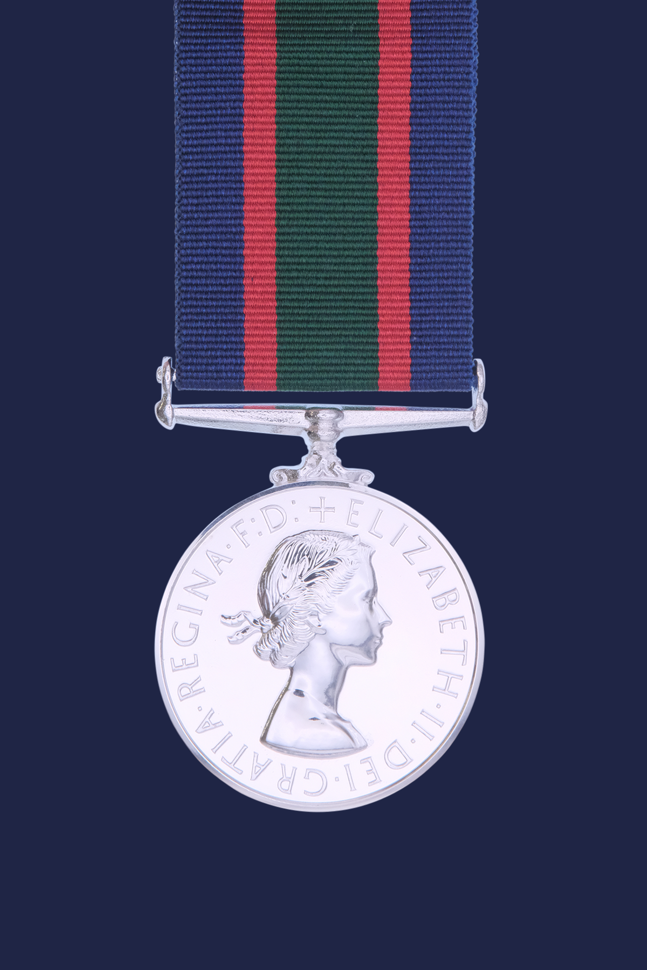 Worcestershire Medal Service: Royal Naval Volunteer Reserve LSM EIIR
