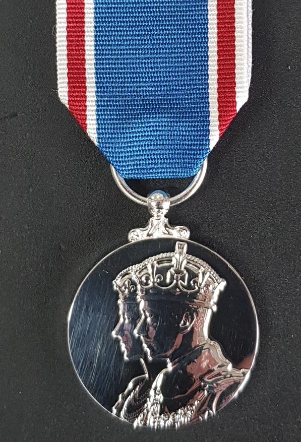 Worcestershire Medal Service: 1937 Coronation Medal (GVI) Replica
