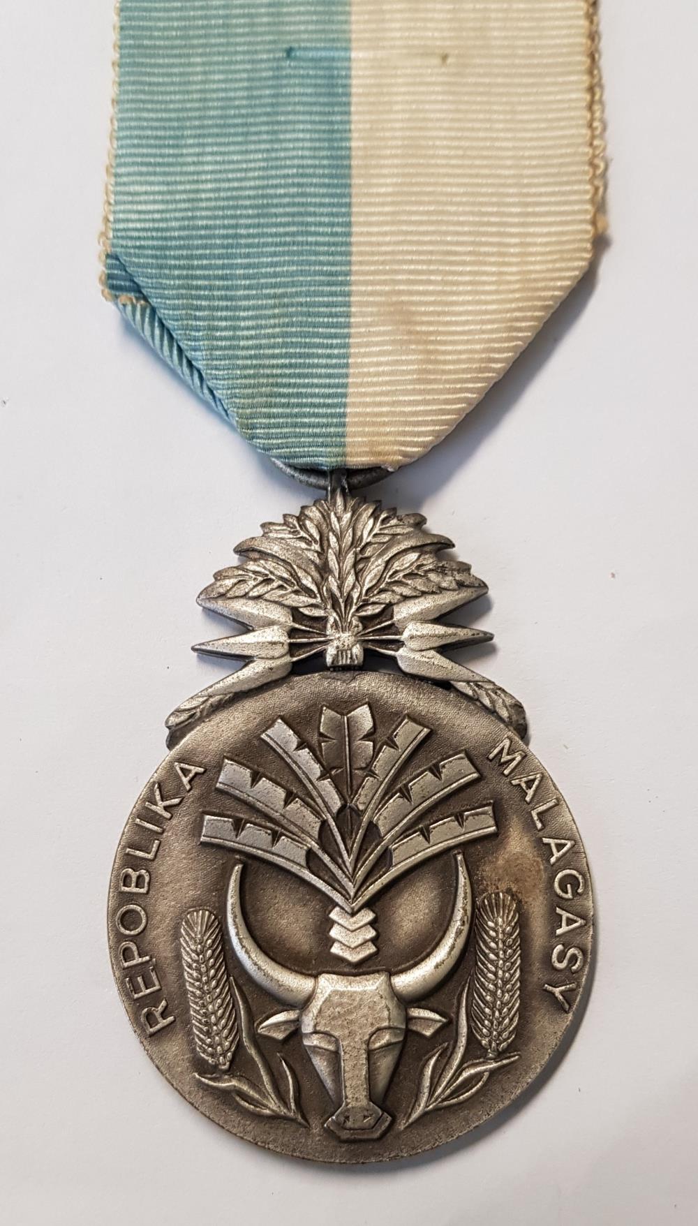Worcestershire Medal Service: Malagasy - Order of Merit type 1 Officer