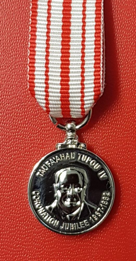 Worcestershire Medal Service: Tonga - Tupou IV Silver Jubilee Medal