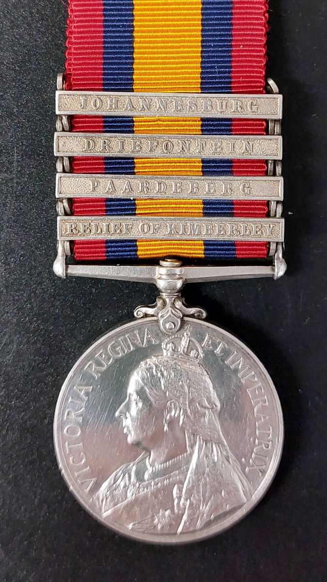 Worcestershire Medal Service: 3658 Tpr Charles Edward H Sutherland Kitchener&amp;amp;amp;amp;#039;s Horse also DofEOVR and Lt Railway Police