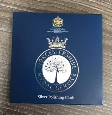 Worcestershire Medal Service: Silver cleaning cloth
