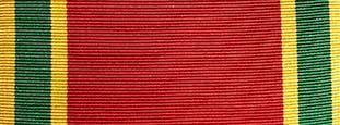 St Kitts and Nevis - Order of the Pelican (16mm) Miniature Size Ribbon