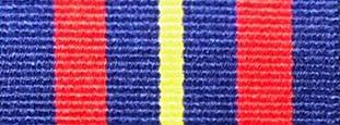 Barbados - RBPF 130th Anniversary Medal Miniature Size Ribbon