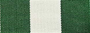 Iraq - King Faisal War Medal Miniature Ribbon (16mmm)