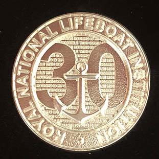 RNLI - 30 year badge cased