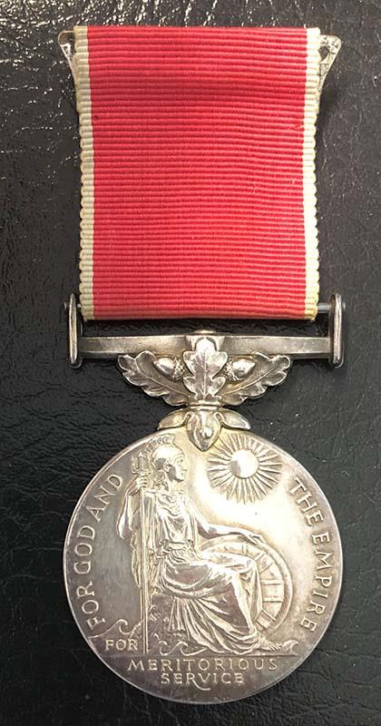 Worcestershire Medal Service: BEM (Civil) GVI