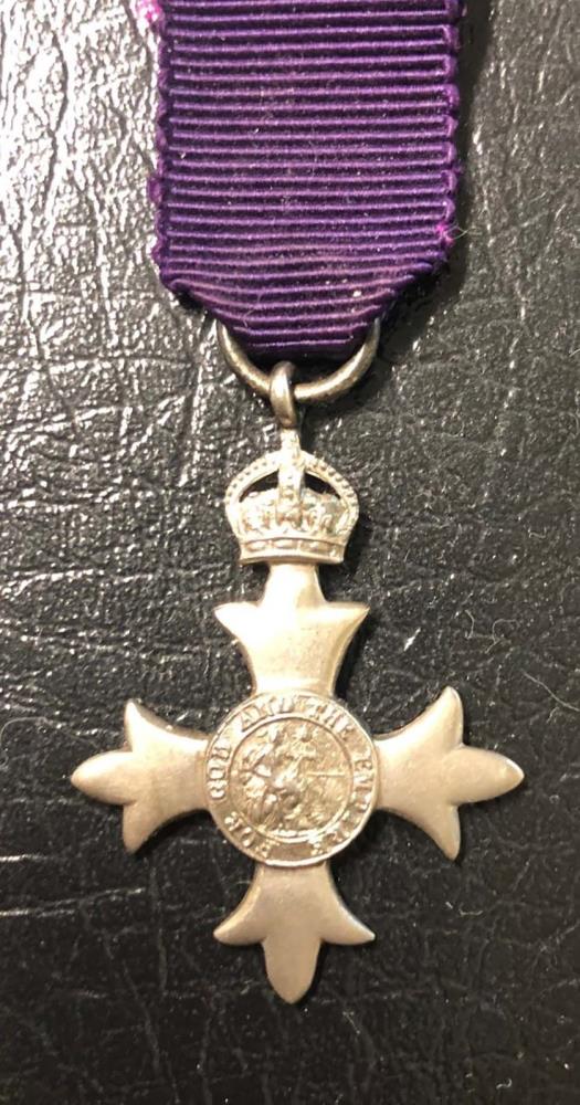 Worcestershire Medal Service: MBE 1st type (Civil)