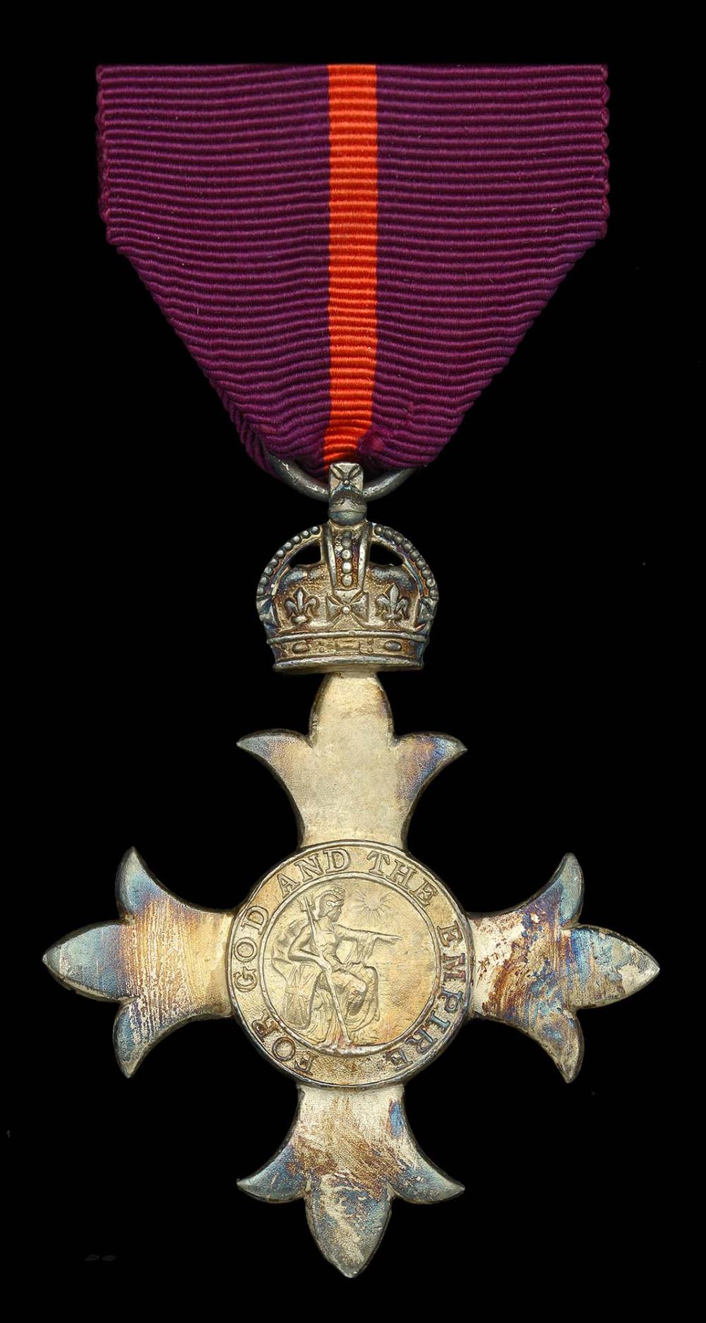 Worcestershire Medal Service: MBE (Military) 1st type