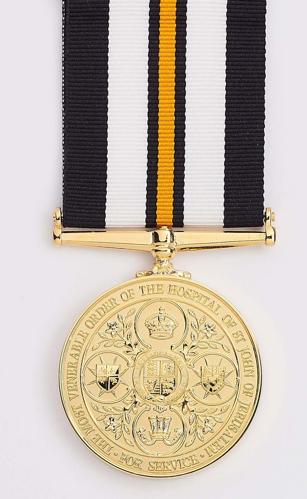 Service Medal in gold