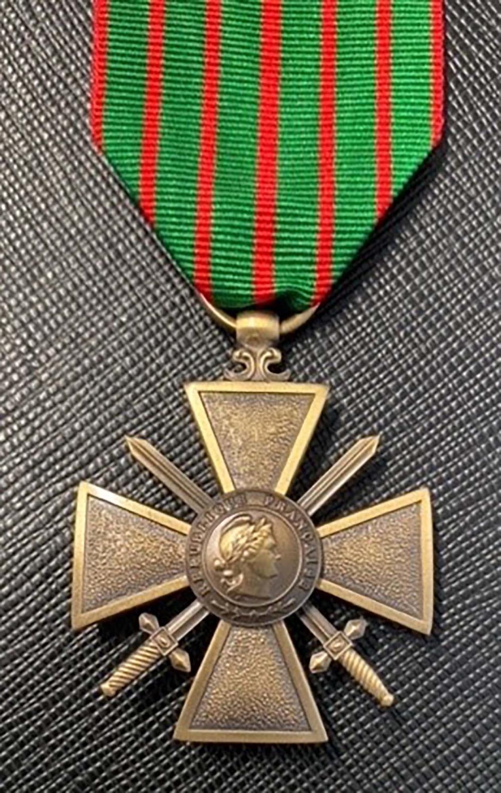 Worcestershire Medal Service: France Croix de Guerre 1914-1918