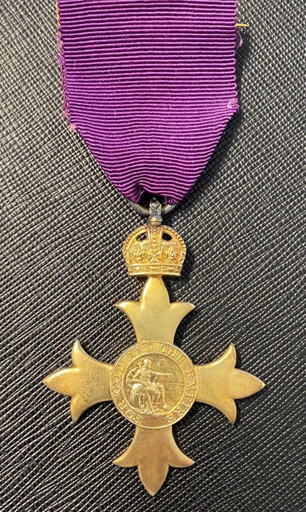 Worcestershire Medal Service: OBE (Civil) 1st type
