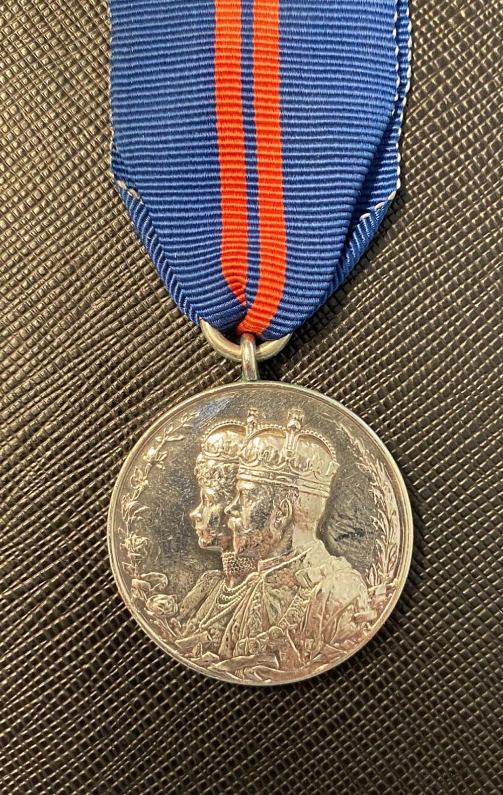 Worcestershire Medal Service: 1911 Coronation Medal GV