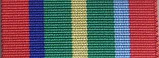 Worcestershire Medal Service: Pacific Star Ribbon Bar