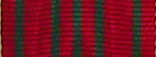 Worcestershire Medal Service: Belgium - Croix de Guerre 14-18 Ribbon Bar