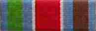 Worcestershire Medal Service: UN - Bosnia (UNPROFOR) Croatia (UNCRO) Ribbon Bar