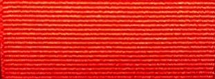 Worcestershire Medal Service: QCB (Civilian) Ribbon Red Ribbon Bar